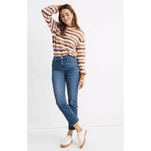 Madewell Classic Straight Jeans in Coldbrook Wash